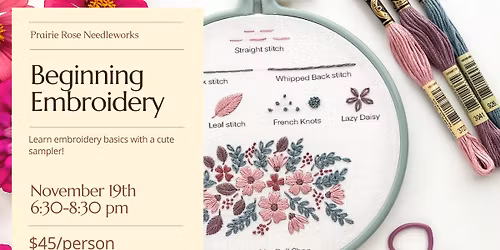 Beginning Embroidery