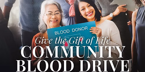 Community Blood Drive