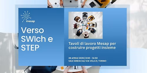 Verso SWIch e STEP: tavoli di lavoro Mesap per costruire progetti insieme