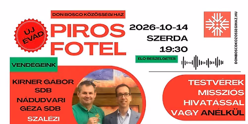 Piros fotel | Testv\u00e9rek misszi\u00f3s hivat\u00e1ssal vagy an\u00e9lk\u00fcl
