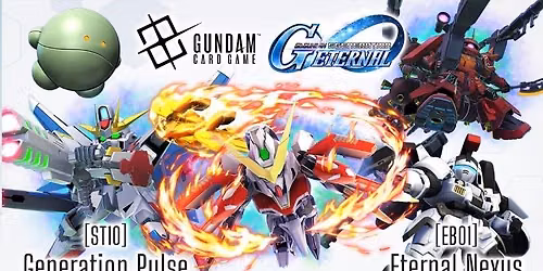 GUNDAM CARD GAME: G-GENERATION ST10&EB01 Battle Royale Release Event