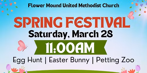 Spring Festival at Flower Mound UMC 