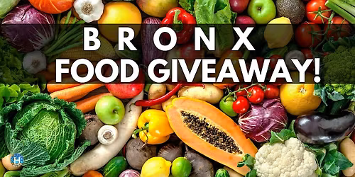 BRONX FOOD GIVEAWAY!