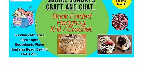 Social Sunday Craft and Chat 