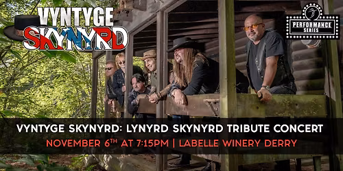 Vyntyge Skynyrd: Lynyrd Skynyrd Tribute Concert (LaBelle Winery - Derry, NH)