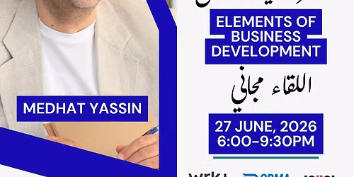 Elements of Business Development - Meet & Ask the Mentor - Cairo Business Community - wrk+