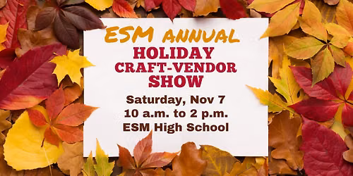 2026 ESM Craft and Vendor Show
