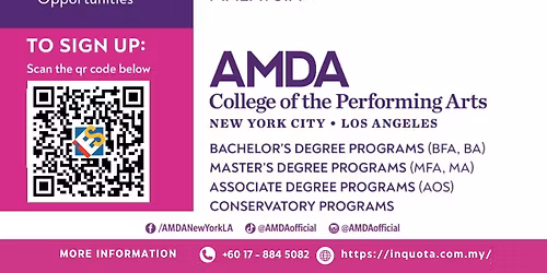AMDA Audition: Kuala Lumpur