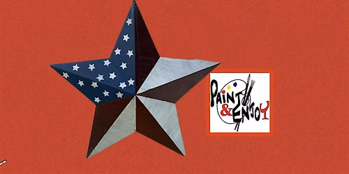 Paint and Enjoy! Patriotic Star at Franklin Street Social