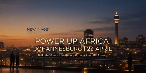 Johannesburg | Thu 23 April | Power Up Africa Tour