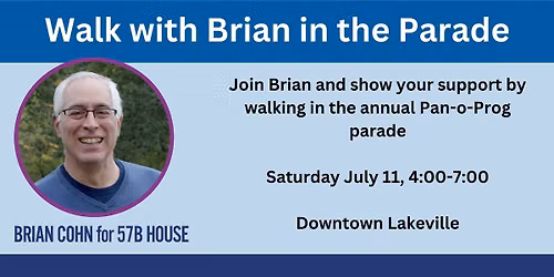 Walk in the Pan-o-Prog Parade