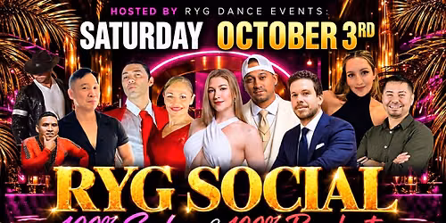 RYG SOCIAL SALSA & BACHATA NIGHT \ud83c\udf89
