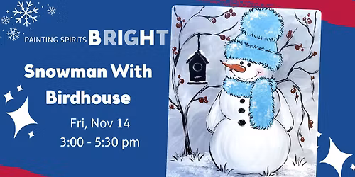 Snowman Paint & Sip! 