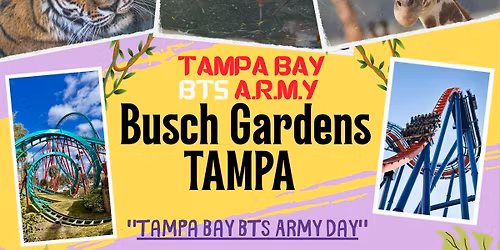 Tampa Bay BTS Army Day At Busch Gardens