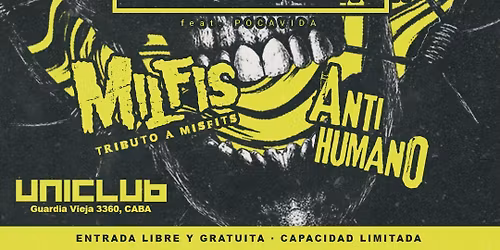 Los Mentirosos en Uniclub este viernes GRATIS