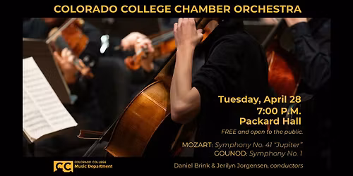 Colorado College Chamber Orchestra Concert