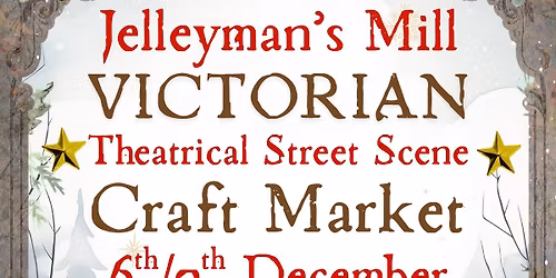 Victorian Street Scene Craft Market ... With Extras!