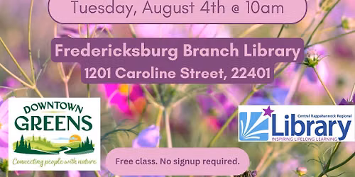 Library Class - Pollination Beyond the Honeybee 
