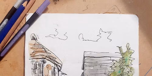 Sketchbooking St Ives