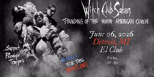 Witch Club Satan at El Club - Detroit, MI