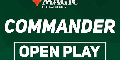 MTG Commander Open Play @ Taps Games