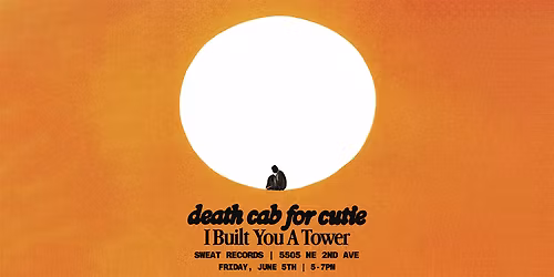 Listening Party: DEATH CAB FOR CUTIE - I BUILT A TOWER FOR YOU