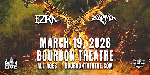 Overkill w\/ Ezra and Molten at Bourbon Theatre
