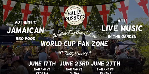 World Cup fan Zone at Sally Pussey's\u26bd\ufe0f