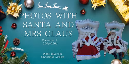 Photos with Santa and Mrs Claus