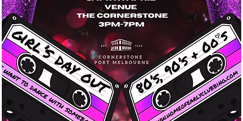 Over 30s Club Presents Ultimate Girly Party - Melbourne Launch Party 