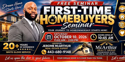 1st (First)  Time Home-buyer seminar