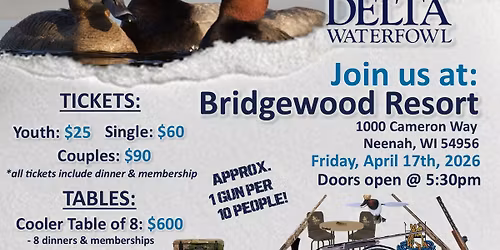 Wolf River Chapter 4th Annual Banquet