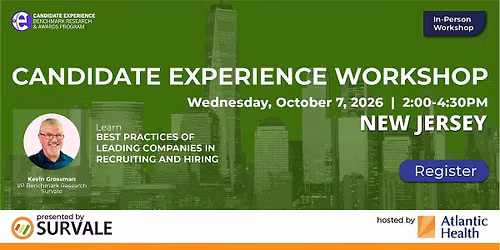Candidate Experience Workshop - New Jersey