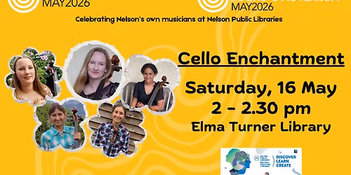 NZ Music Month: Cello Enchantment with Lissa and students