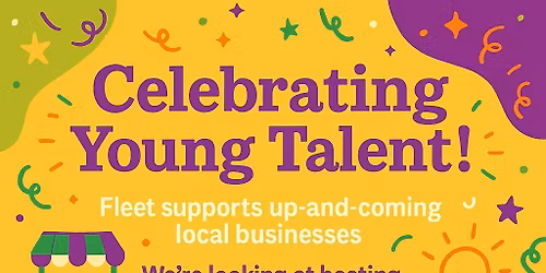 Young Traders Market Alongside regular Trade!