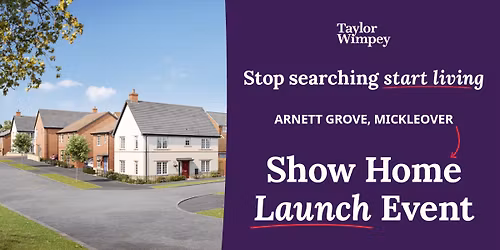 Arnett Grove Show Home Launch Event \ud83c\udfd8\ufe0f