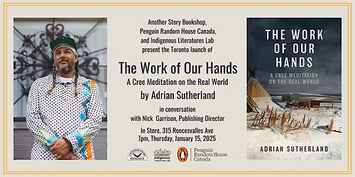 Launch of THE WORK OF OUR HANDS - Adrian Sutherland (with Nick Garrison)