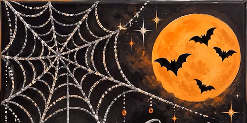 Spooky & Sparkly paint night 