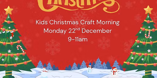 Kids Christmas Craft Morning 