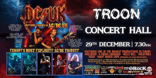 DC\/UK\u26a1\ufe0f(Previously AC\/DC UK) | TROON \ud83c\udff4\udb40\udc67\udb40\udc62\udb40\udc73\udb40\udc63\udb40\udc74\udb40\udc7f | Concert Hall