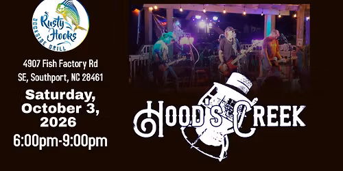 Hood's Creek, Rusty Hooks, Southport NC