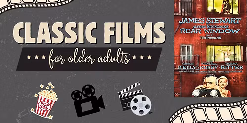 Join us for a showing of Rear Window!