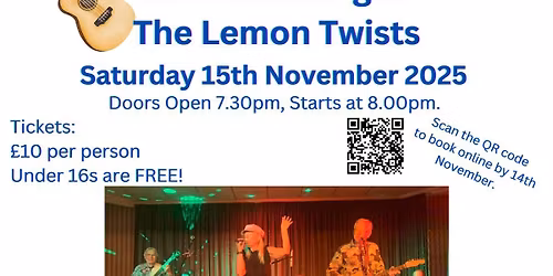 Live Music Night - The Lemon Twists