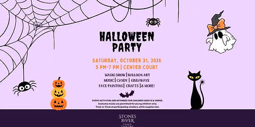 Halloween Boo Bash at Stones River Town Centre