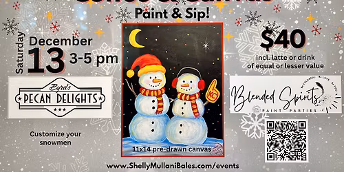 Coffee & Canvas @ Byrd's Pecan Delights