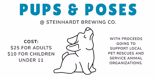 Pups and Poses @ Steinhardt Brewing Co.