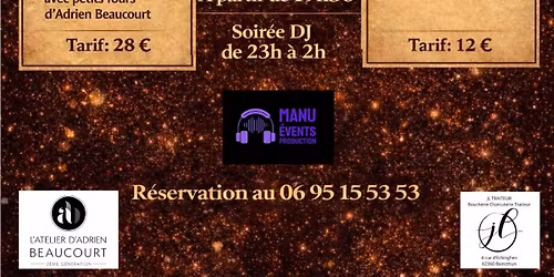 repas concert et soir\u00e9e dj