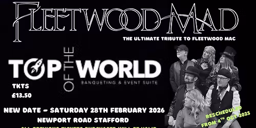 Fleetwood Mad at Top Of The World Stafford