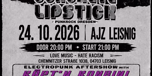 Lovable Losers, Concrete Lipstick & K\u00e4ptn Konbini @ AJZ Leisnig
