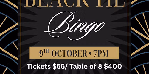 Black Tie Designer Purse Bingo